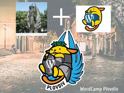 Wapuu Wordcamp Plovdiv design illustration maskot wordcamp wordpress