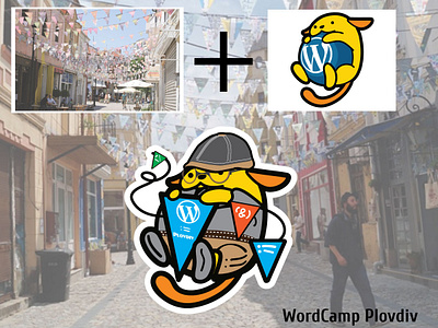 Wordcamp Plovdiv Hipster Wapuu design hipster illustration illustrator maskot vector wapuu wcplv wordcamp wordpress