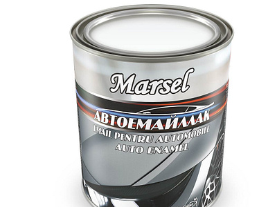 Marsel AutoEnamel can design branding can designer packagedesign packaging