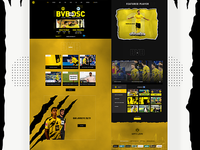 BvB Website Redesign design ui ux web