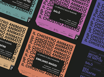 IL CHIOSTRO ANIMATO branding design graphic design illustration typography