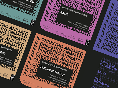 IL CHIOSTRO ANIMATO branding design graphic design illustration typography