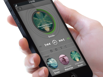 User Interface for Music App
