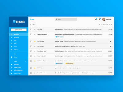 Web Platform UI/UX for Medical Secure File Sharing