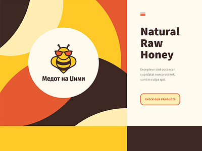 Honey Website Design, Branding & Package Design