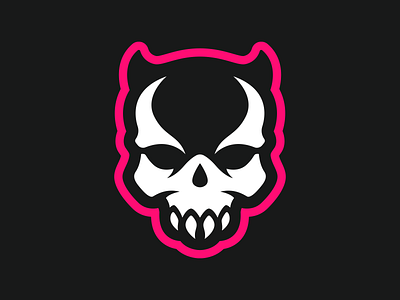 Skull Logo Design art artwork brand identity branding creative cute design designs esports logo graphic design illustration illustration art illustrator logo logo design mascot logo photoshop skull skull logo vector