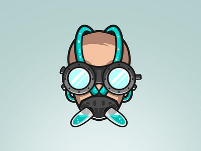 Mad scientist! adobe app art branding creative cute design esports flat graphic design icon illustration illustrator logo mascot logo photoshop vector