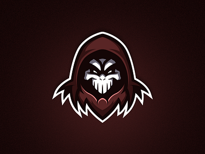 Reaper Mascot Logo by Elmrichdesign on Dribbble