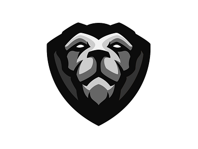 Shield Lion Mascot Logo By Elmrichdesign On Dribbble