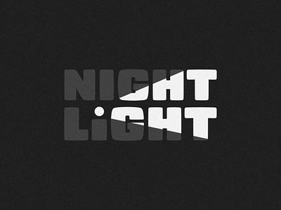 Night Light Typography
