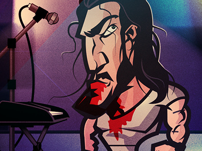 Andrew W. K. andrew w k awk blood mini napoleon complex party party hard rock