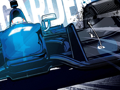 Josef Newgarden/Indycar poster