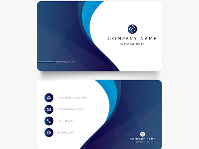 Modern Minimalist Unique Business Card 2 abstract branding business business card businesscard card company corporate creative elegant employee idenity minimalist mockup modern professional stationary unique design unique logo visiting card