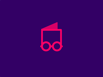 Caderninho Geek | Logo book design geek logo minimal nerd notebook young