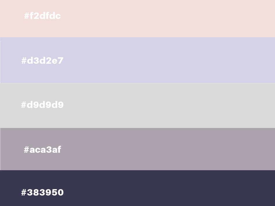 pastel color palette