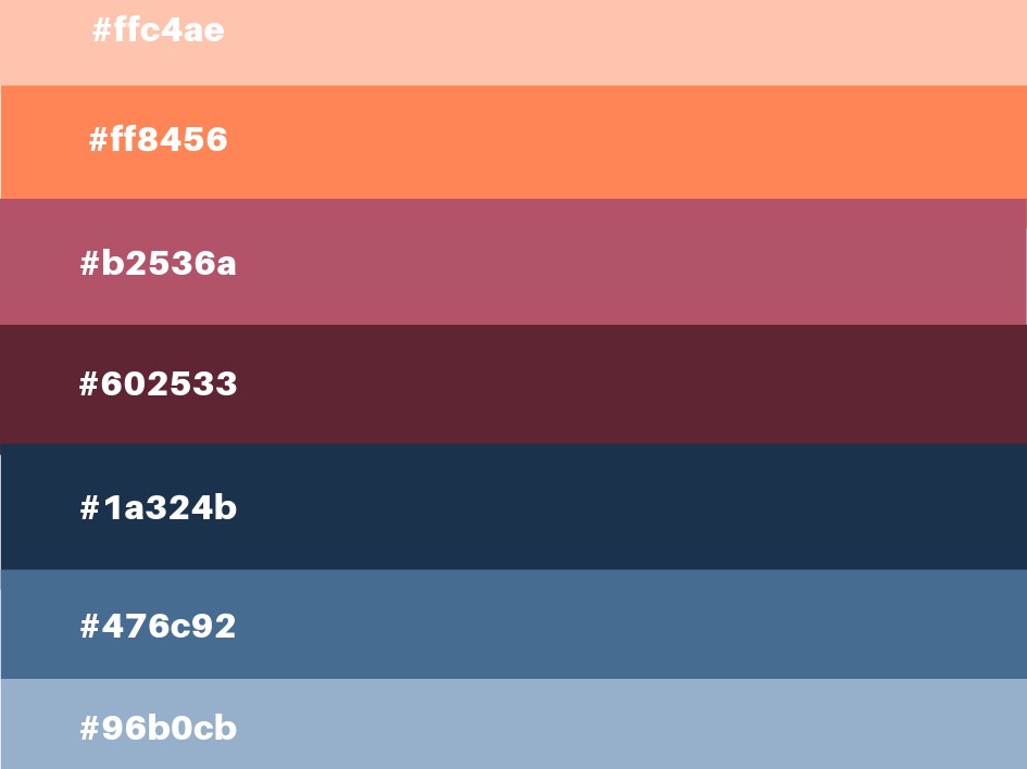 Fall Color Palette by Kim Guyton on Dribbble