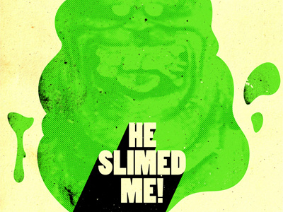 Slimed ghostbusters slimer