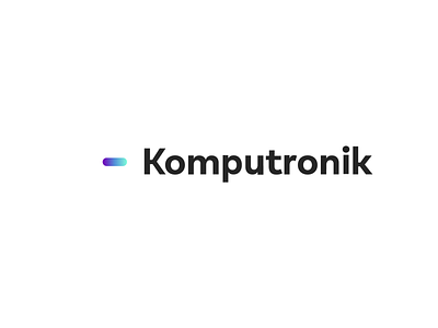 Komputronik - propozycja logo. branding design graphic design illustration logo logo braniding typography ui ux vector