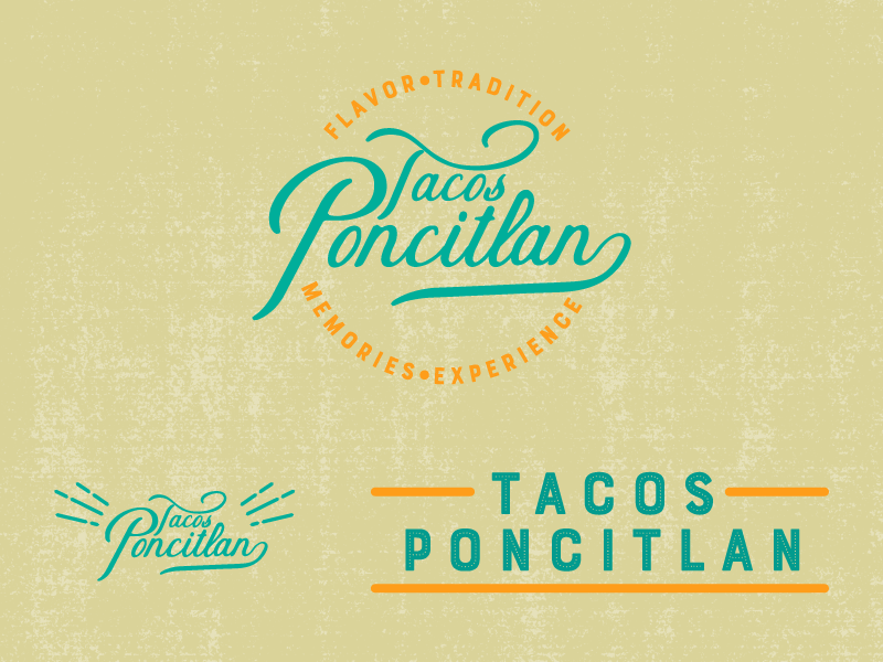 Tacos! mexican food jalisco brand identity typography logo illustration illustation custom type brand and identity illustrator drawing design branding tacos