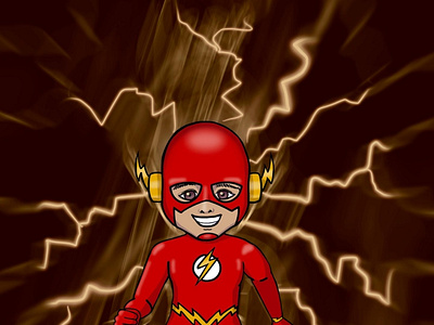 Davi as The Flash