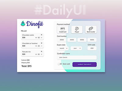 Daily UI 002 checkout page dailyui dailyui 002 dailyui002 dailyuichallenge figma