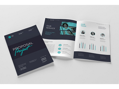 Proposal branding brochure business company corporate creative marketing portfolio presentation print print design professional profile project proposal sponsorship user interface wokk