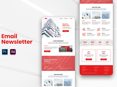 Email Newsletter Design branding business design email design email marketing email newsletter email template gmail landing page design mobile app design mobile design ui ui design user interface ux web design web design agency web development website