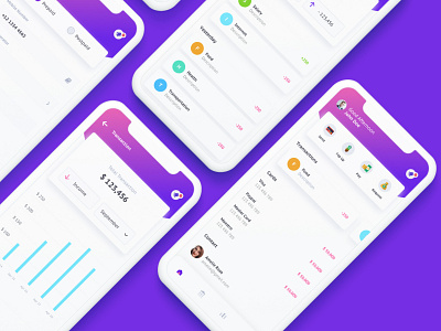 Finance Mobile UI KIT business mobile app design mobile design mobile ui ui ui design user interface ux