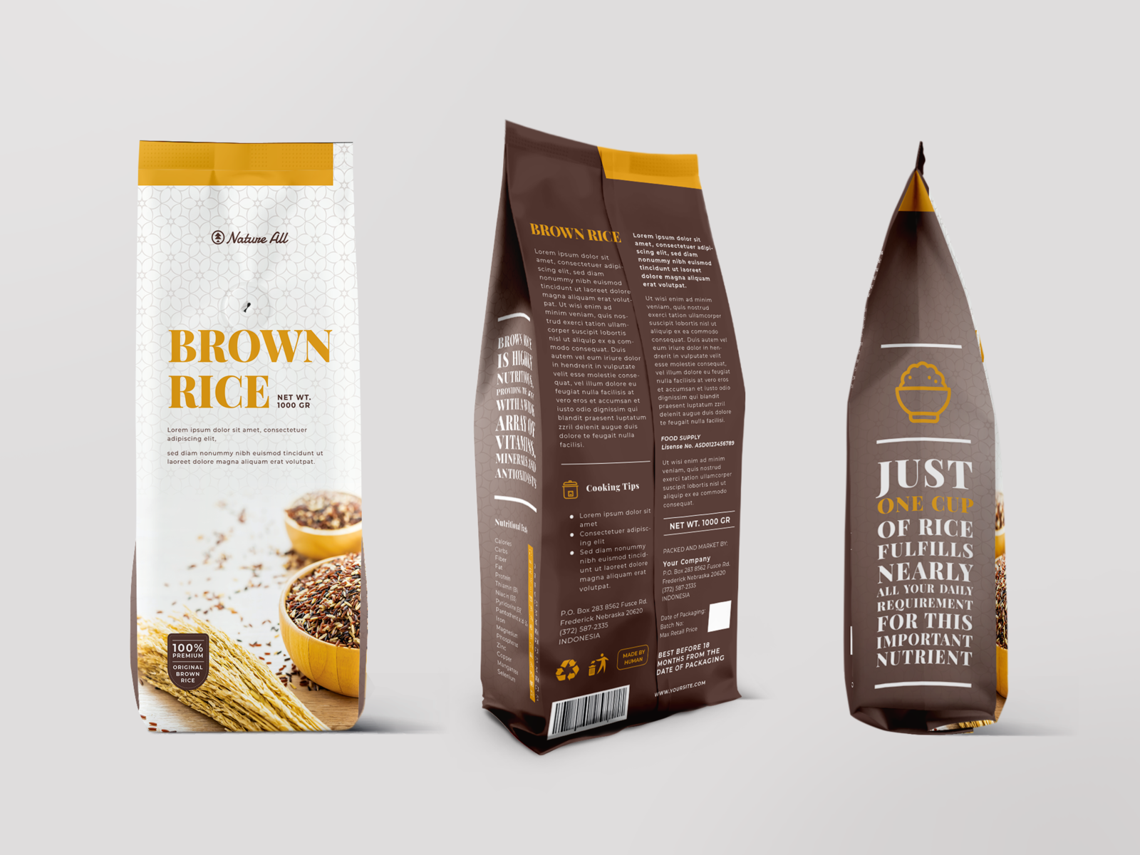 Food Packaging Design by UICreative on Dribbble