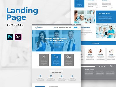 Landing Pages – Health Dental Services