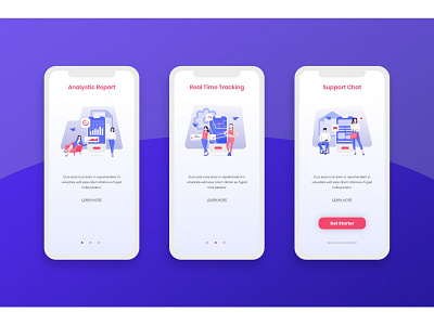 Onboarding Screens Mobile App illustration mobile app design mobile design onboarding onboarding screen ui design user interface