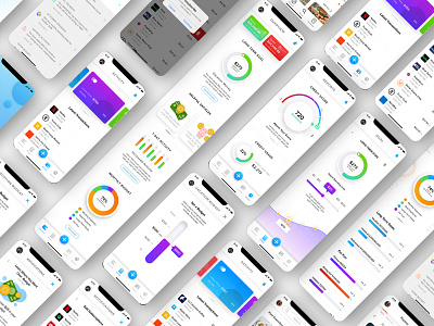 GETTER Finance App app minimal ui user interface user interface design userinterface ux vector wireframe wireframing