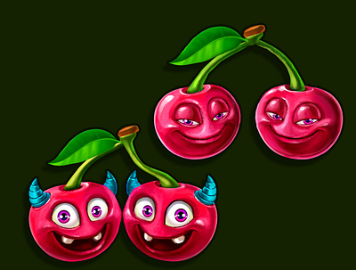 cherrymonstr 2d animation design game art game design illustration vector вектор дизайн иллюстрация
