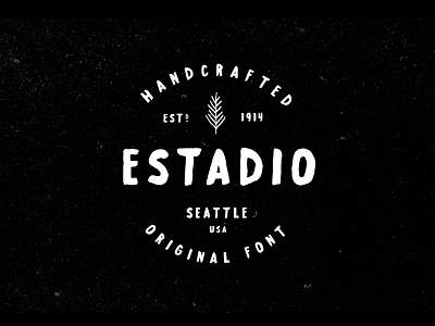 Estadio Font ballasiotes estadiofont studiodeluz typography