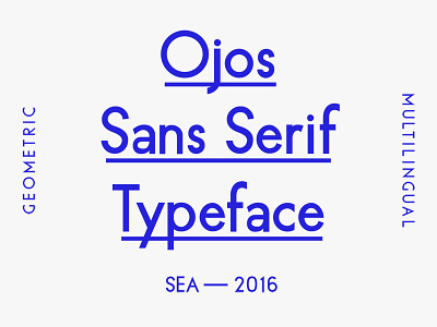 OJOS Font ballasiotes font type typography