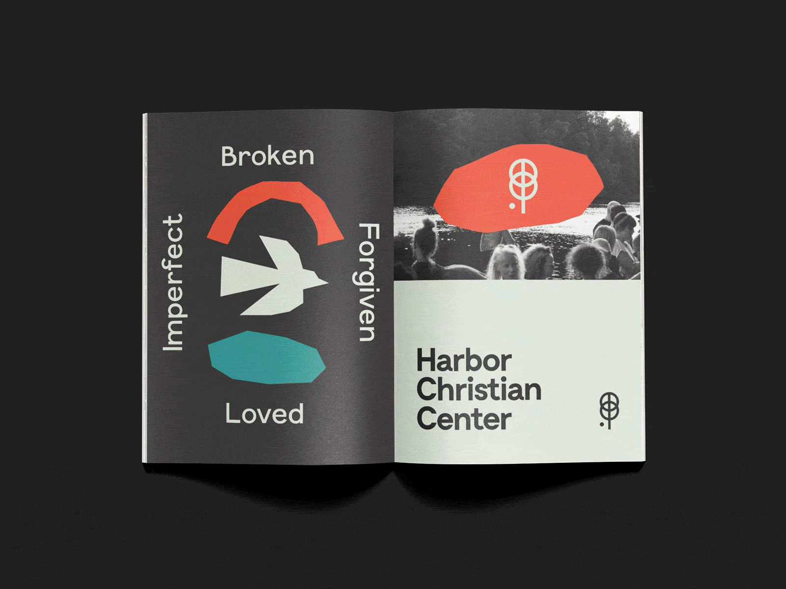 Harbor Christian Center ballasiotes brand chris design identity illustration patterns seattle siotes typography