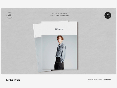 Lifestyle Fasion & Businness Lookbook a4 size catalogs design editorial fasion indesign indesign template layout layout design lookbook template magazine cover magazine design minimalist modern photography print design professional template design templates us letter