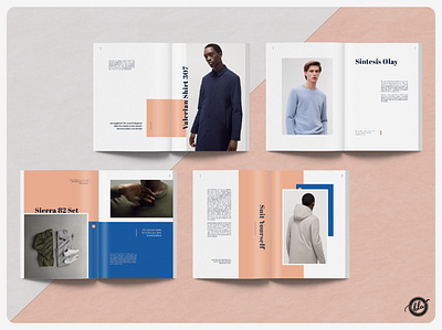Mars Men Outfit Lookbook a4 size adobe catalog clean editorial indesign layout design lookbook magazine minimal minimalist modern outfit print print design printable professional template design templates us letter