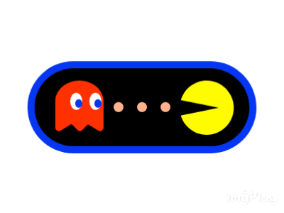 Pacman On/Off Toggle design illustration ui uiuxdesign ux