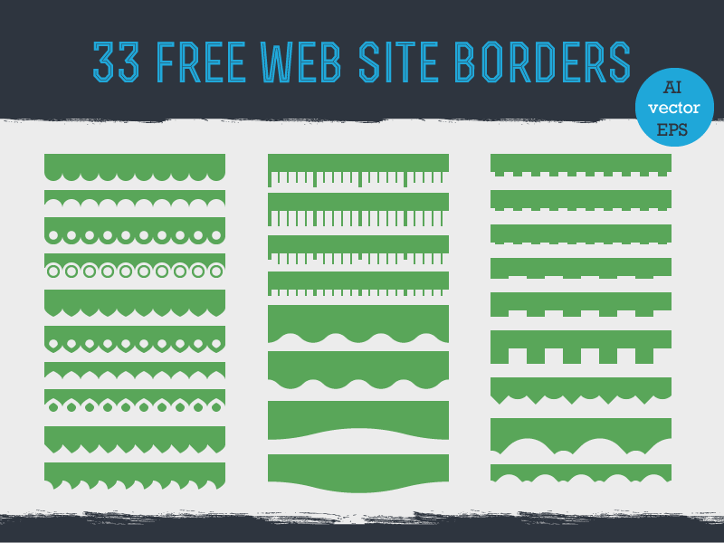 free web page borders