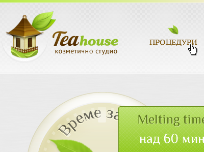 zoom view design leaf tea website