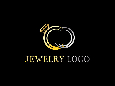 Jewelry Logo branding clean design flat icon identity logo minimal typography vector web website