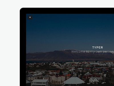 Typer - Striking blogging theme