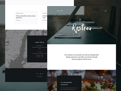 Resteau - Restaurant WordPress Theme