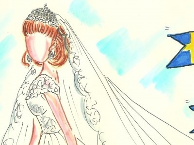 SWEDISH MAGDALENA WEDDING illustration inspiratio inspiration