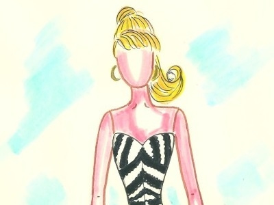 BARBIE INSPIRATION I illustration inspiration