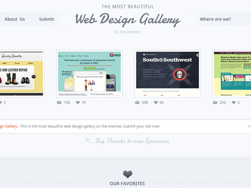 Freebie - Web Design Gallery PSD mockup free psd freebie