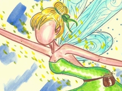 FAIRY INSPIRATION I fairy handmade illustration