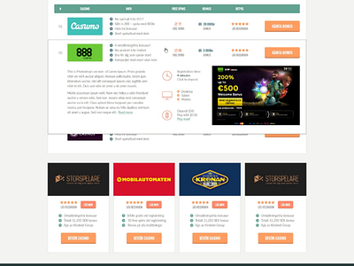 Design casino for affiliate partnership