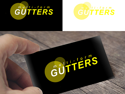 Logo for multi-form Gutters logo branding